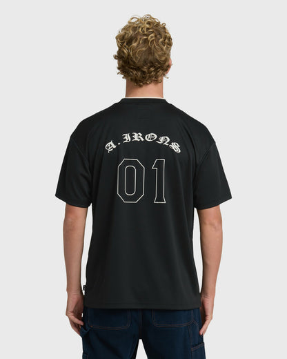Billabong Men's A.I. Mesh Jersey Short Sleeve T-Shirt - Black