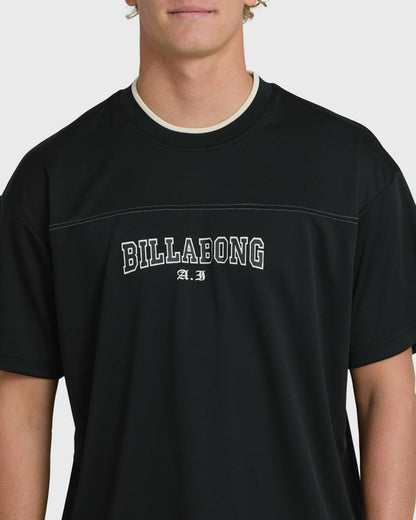 Billabong Men's A.I. Mesh Jersey Short Sleeve T-Shirt - Black