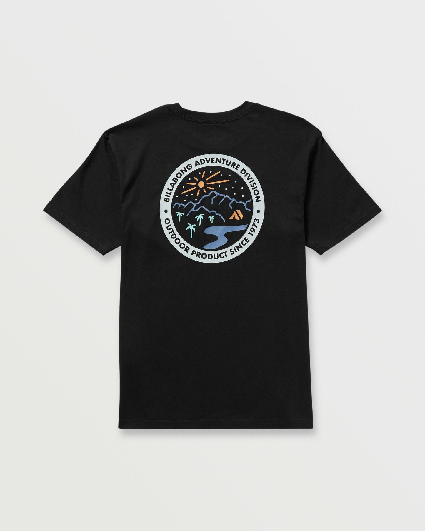 Billabong Men's Rockies A\/Div Short Sleeve T-Shirt - Black