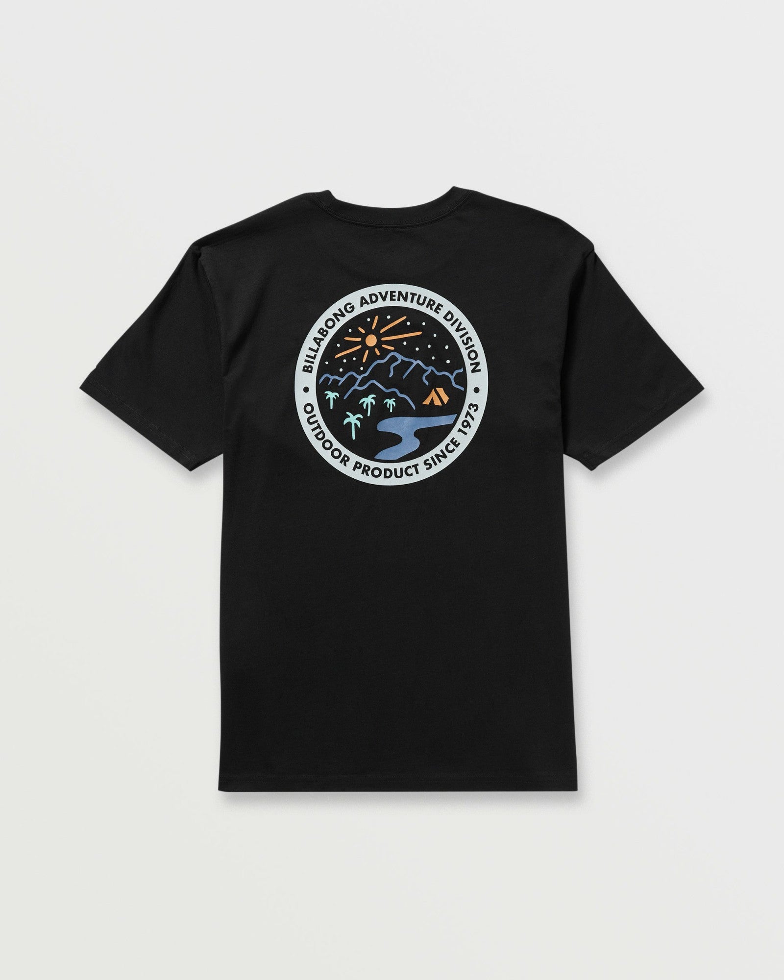 Billabong Men's Rockies A\/Div Short Sleeve T-Shirt - Black