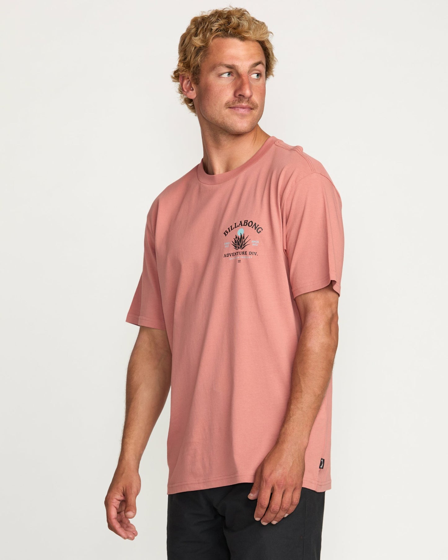 Billabong Men's A\/Div Agave Tee - Dusty Rose