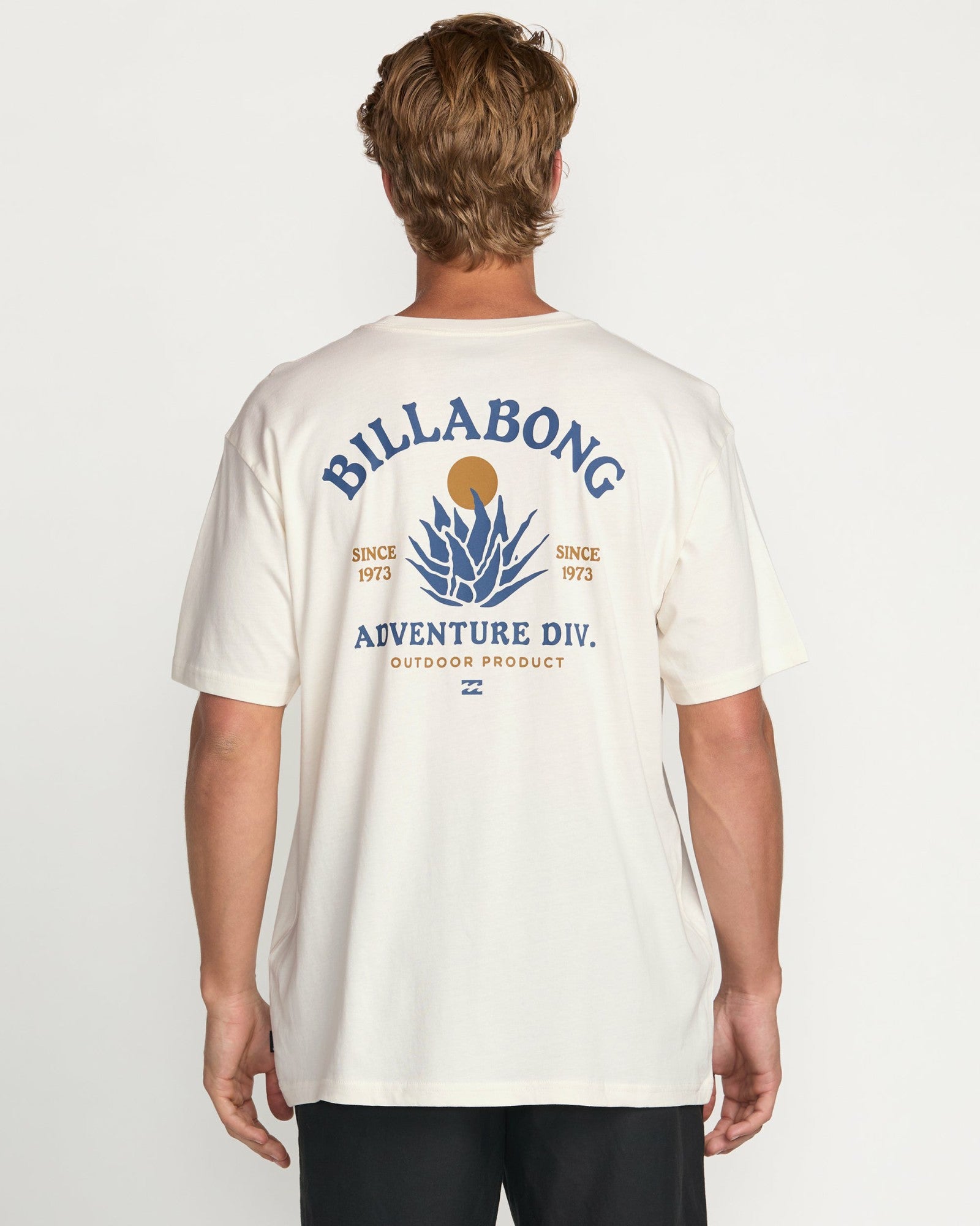 Billabong Men's A\/Div Agave Tee - Off White