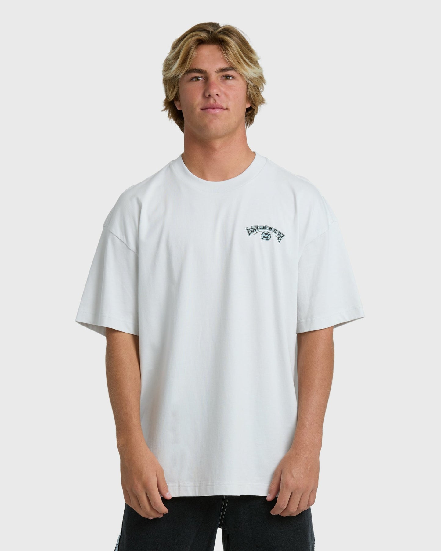 Billabong Men's Spec 73 Bio Arch OG Short Sleeve T-Shirt - Fog Gray