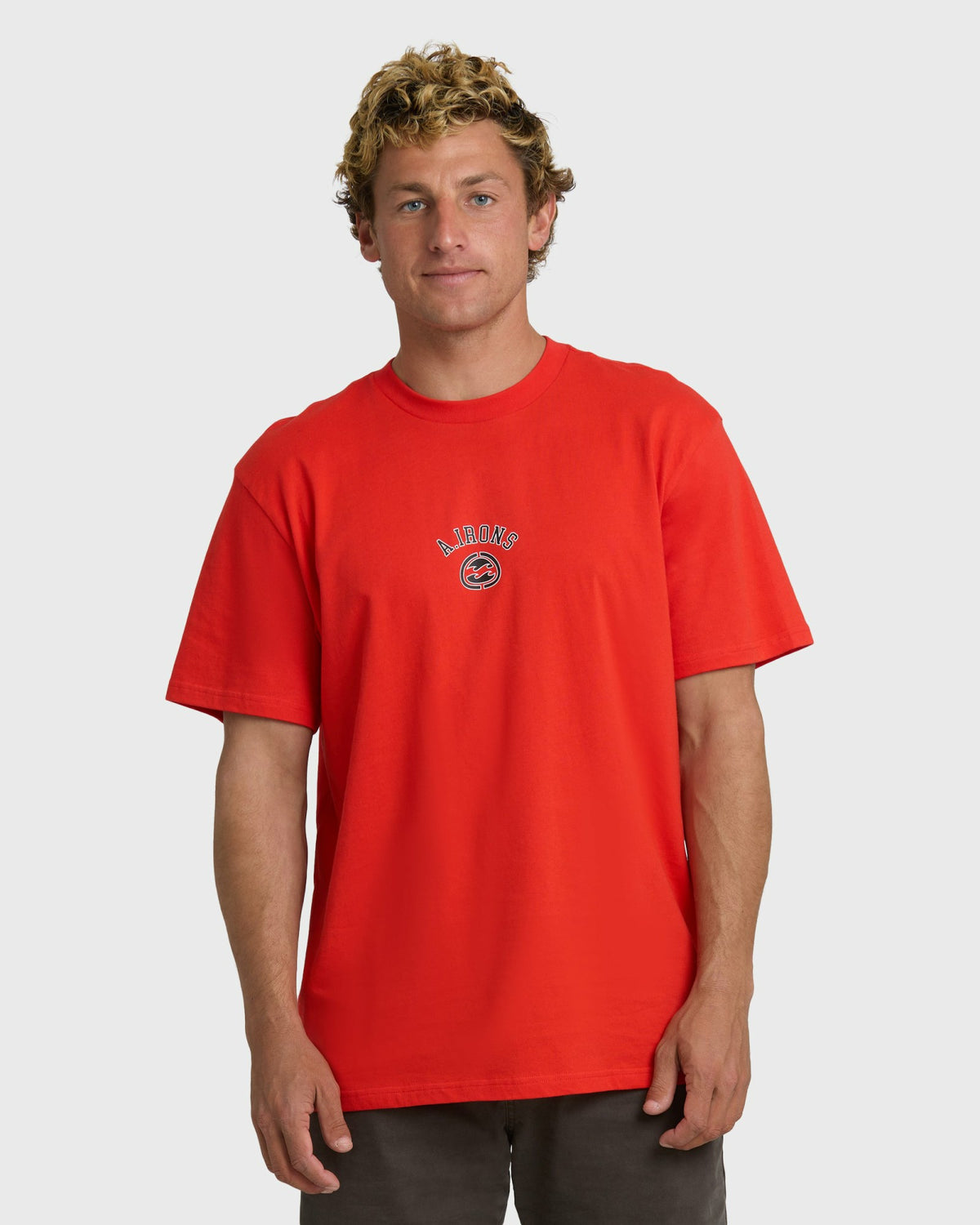 Billabong Men's A.I. Bio Wave Premium Short Sleeve T-Shirt - Red