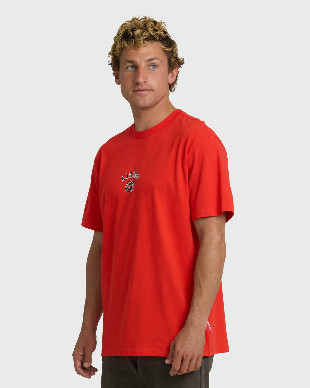 Billabong Men's A.I. Bio Wave Premium Short Sleeve T-Shirt - Red
