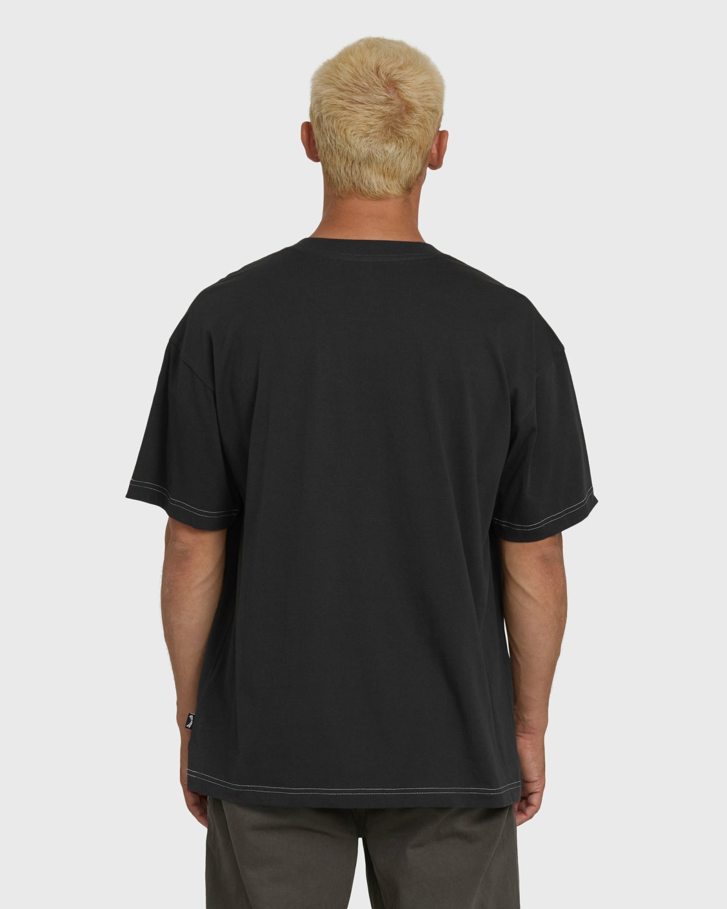 Billabong Men's Dash OG Short Sleeve Knit T-Shirt - Washed Black