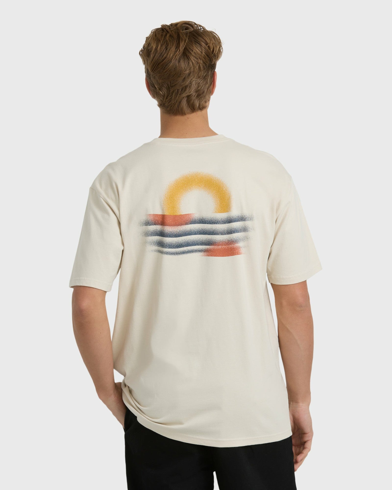 Billabong Men's Eclipse Regular Short Sleeve T-Shirt - Chino