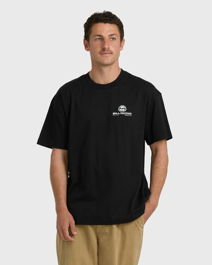Billabong Men's A.I. Bio Wave OG Short Sleeve T-Shirt - Black