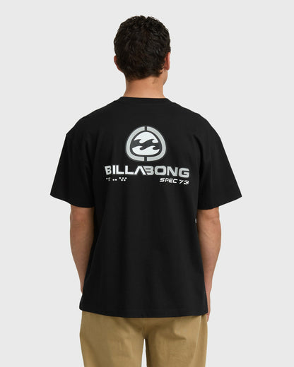 Billabong Men's A.I. Bio Wave OG Short Sleeve T-Shirt - Black