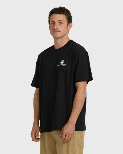 Billabong Men's A.I. Bio Wave OG Short Sleeve T-Shirt - Black