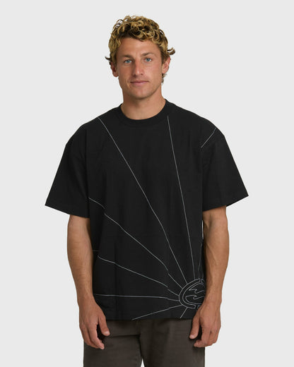 Billabong Men's A.I. Bio Stitch OG Short Sleeve T-Shirt - Black