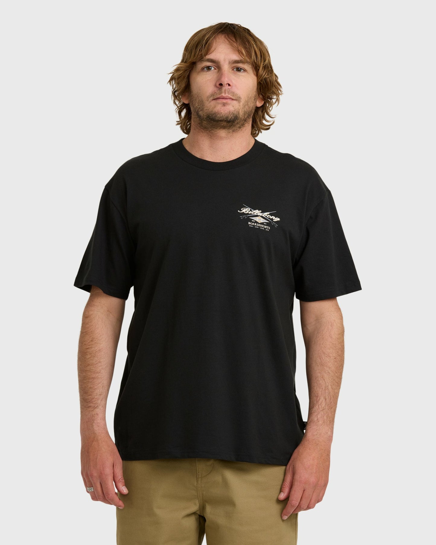 Billabong Men's Crossboards Short Sleeve T-Shirt - Chino