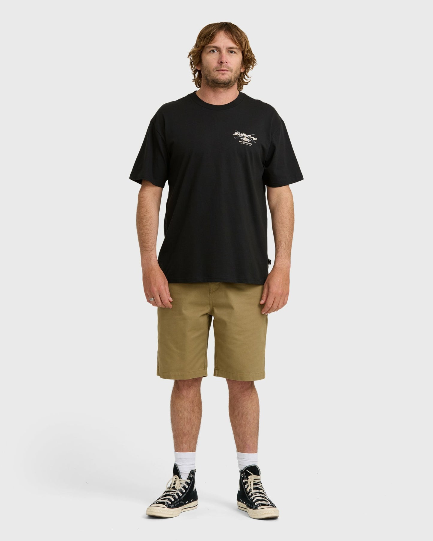 Billabong Men's Crossboards Short Sleeve T-Shirt - Chino