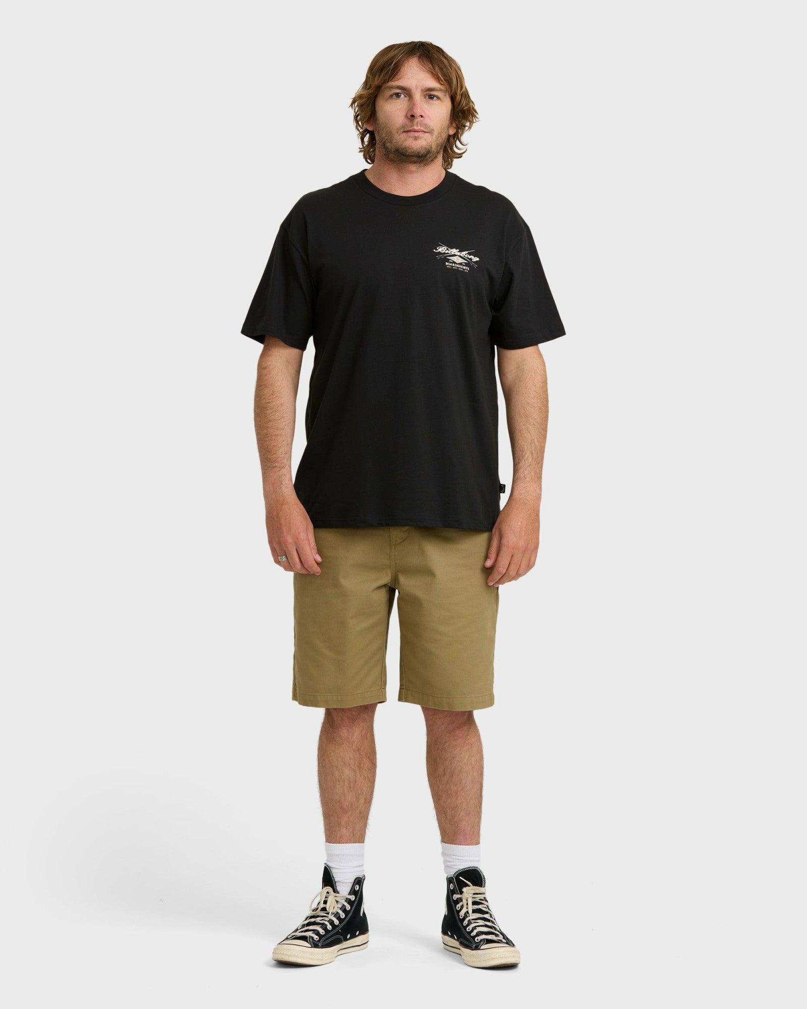 Billabong Men's Crossboards Short Sleeve T-Shirt - Chino