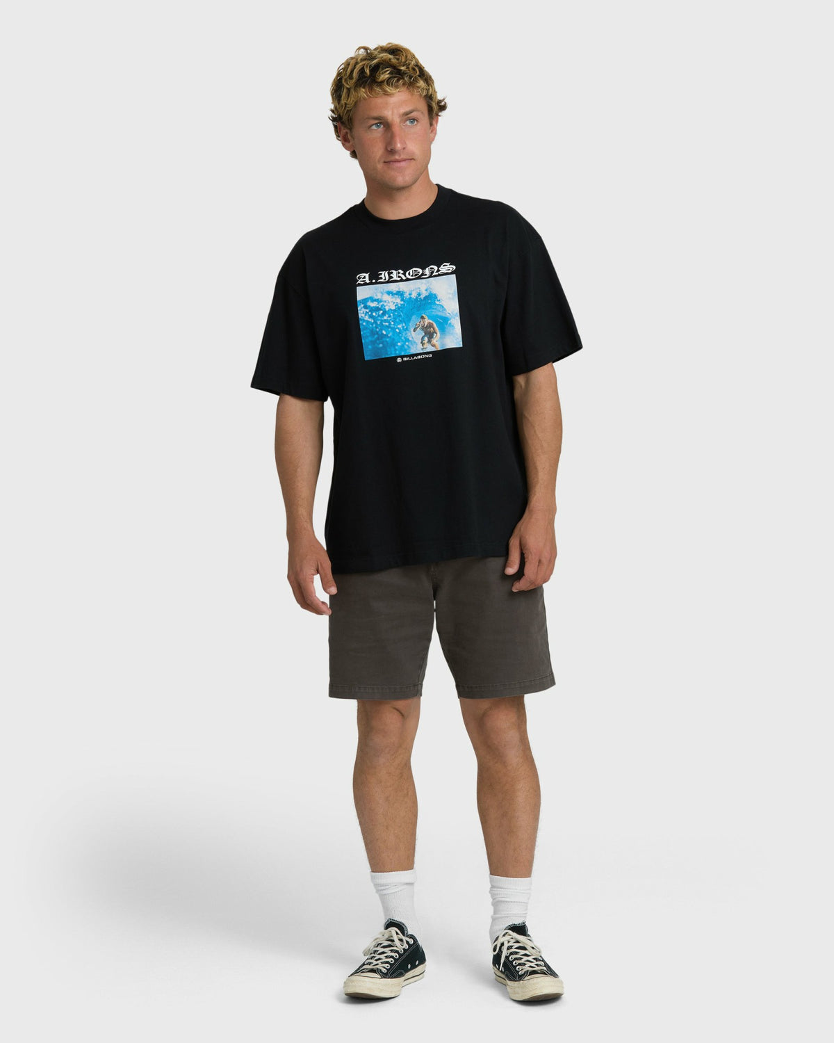 Billabong Men's A.I. Forever OG Short Sleeve T-Shirt - Black
