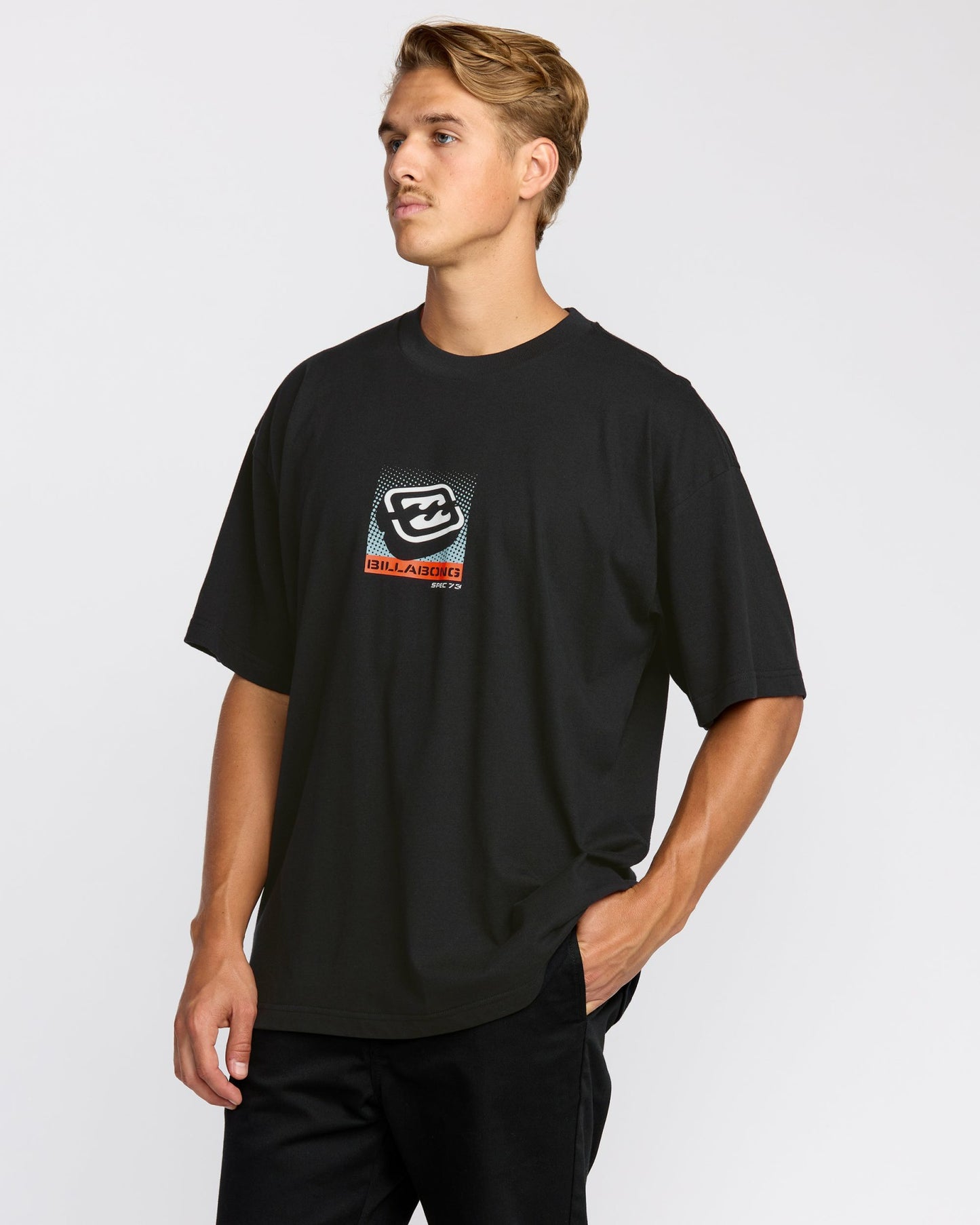 Billabong Men's Spec 3D Short Sleeve T-Shirt - Black