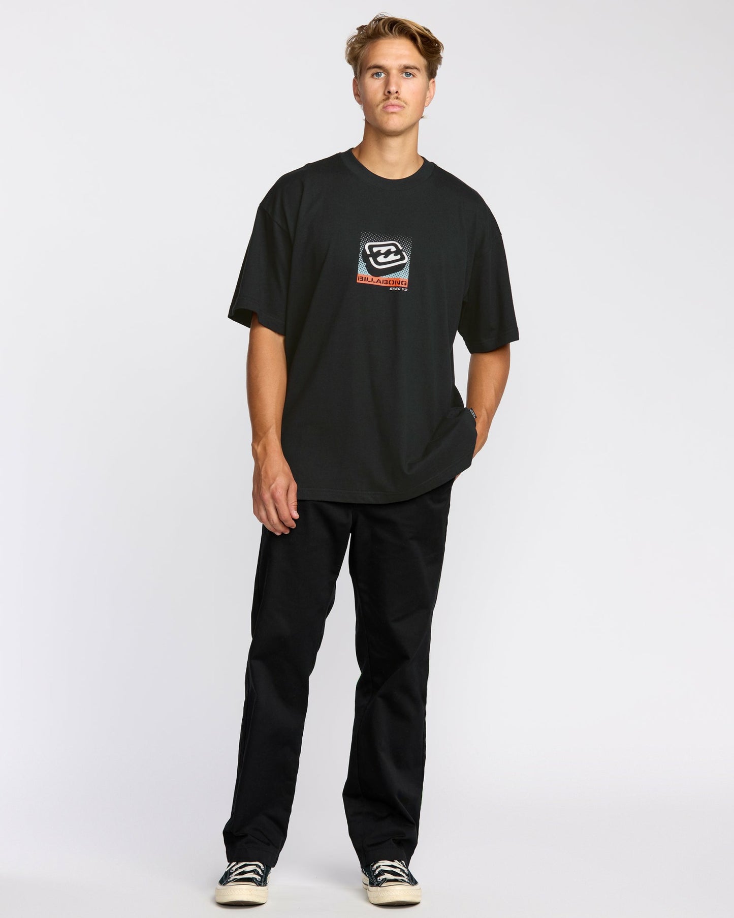 Billabong Men's Spec 3D Short Sleeve T-Shirt - Black