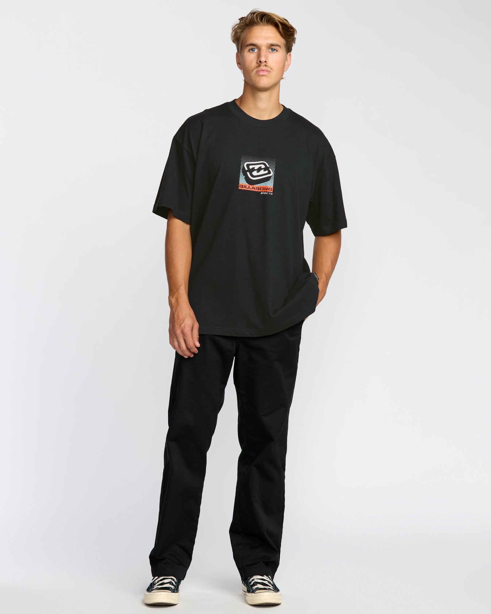 Billabong Men's Spec 3D Short Sleeve T-Shirt - Black
