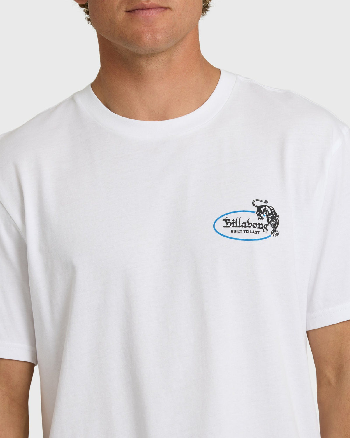 Billabong Men's Roadie Premium Short Sleeve T-Shirt - White