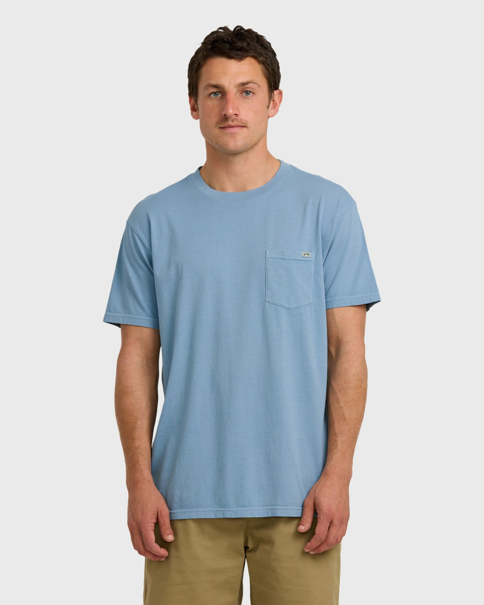 Billabong Men's Essential Premium Wave Wash T-Shirt - Denim