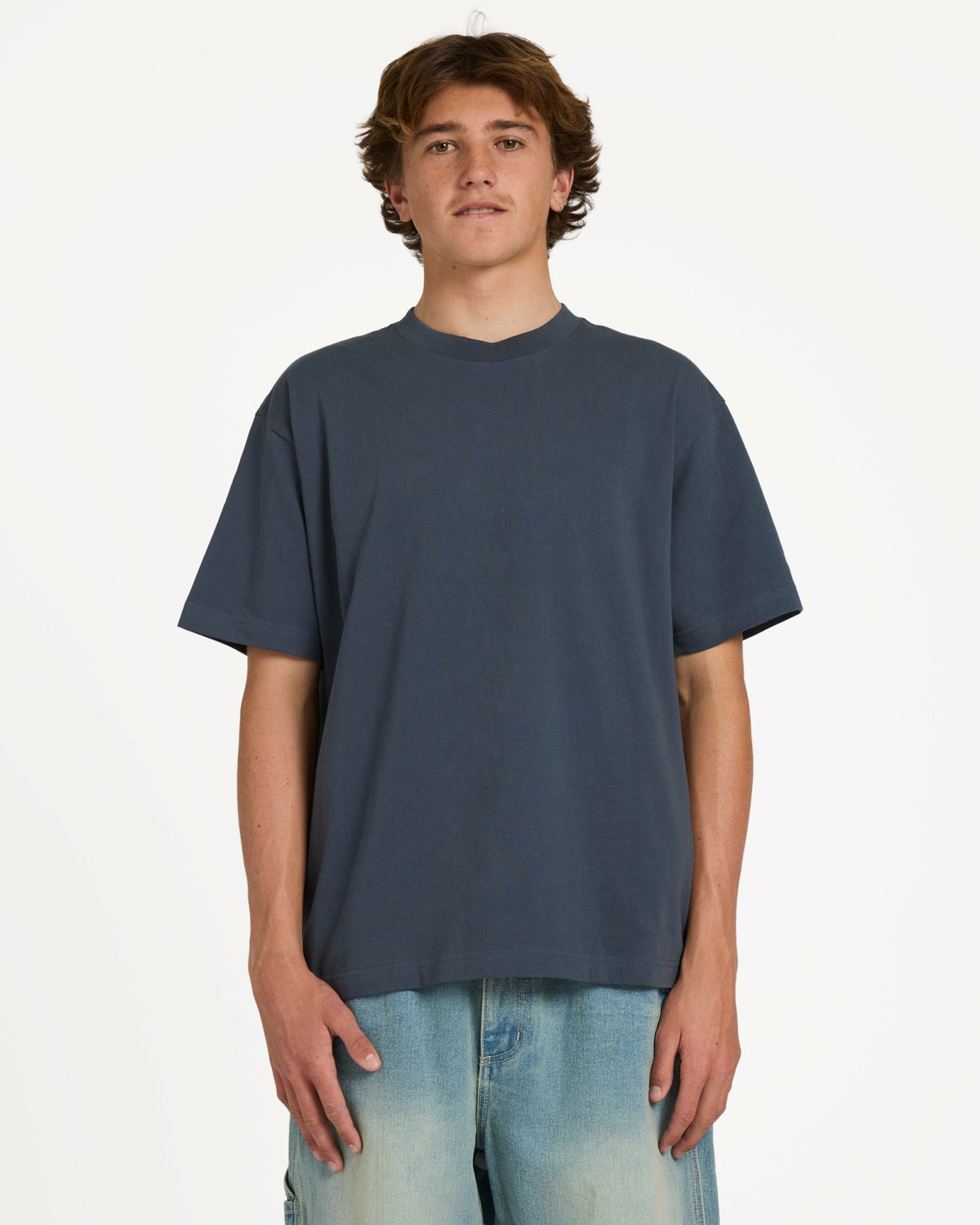 Billabong Men's Arch Up Short Sleeve Knit T-Shirt - Charcoal