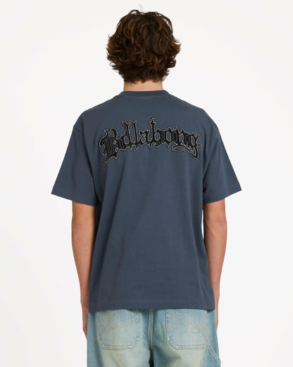 Billabong Men's Arch Up Short Sleeve Knit T-Shirt - Charcoal