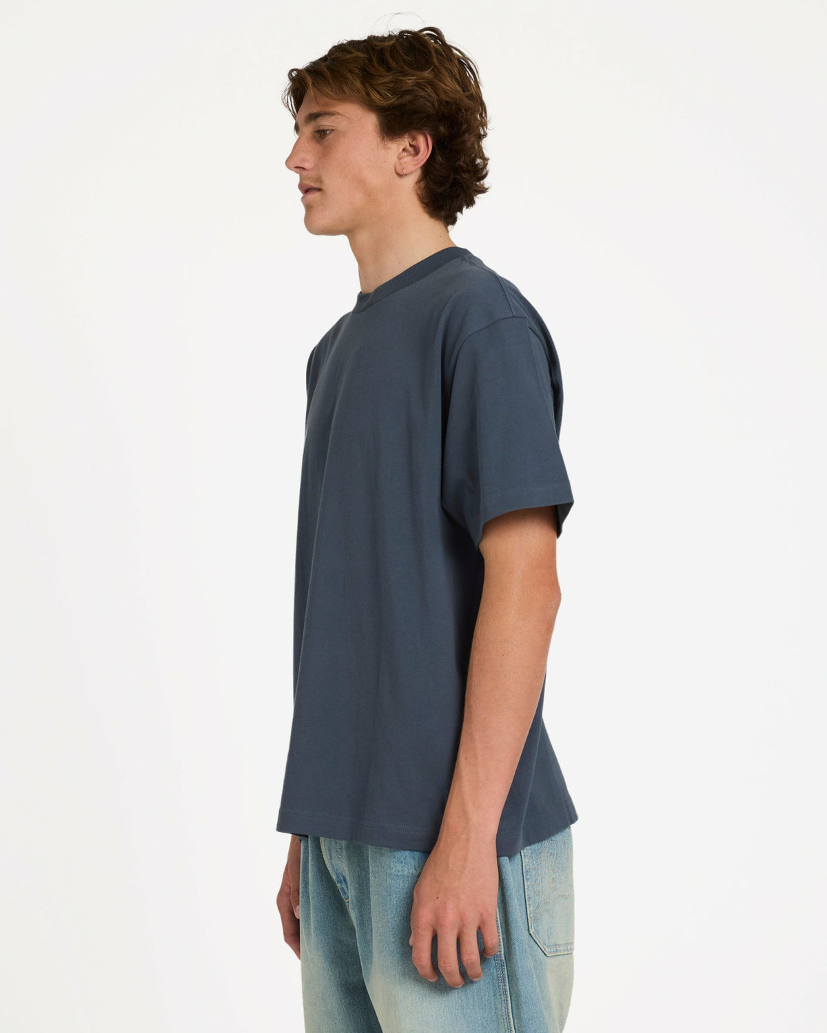 Billabong Men's Arch Up Short Sleeve Knit T-Shirt - Charcoal
