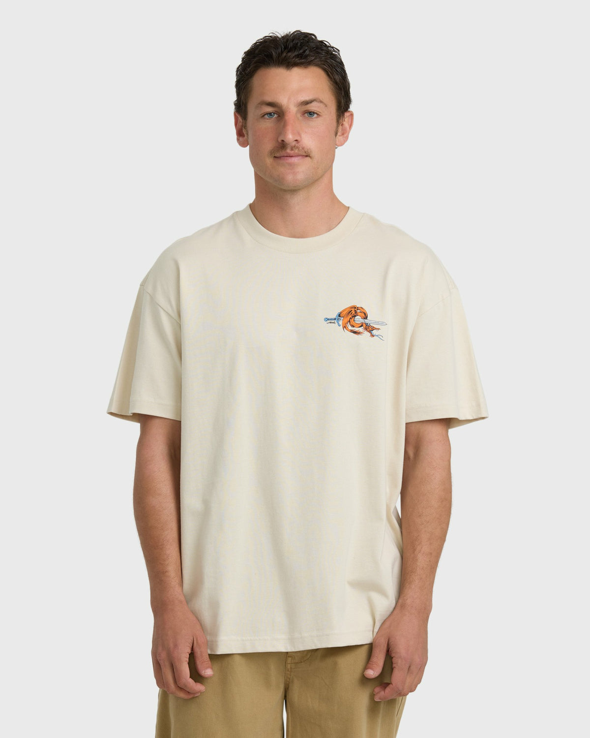 Billabong Men's Enter OG Short Sleeve T-Shirt - Chino