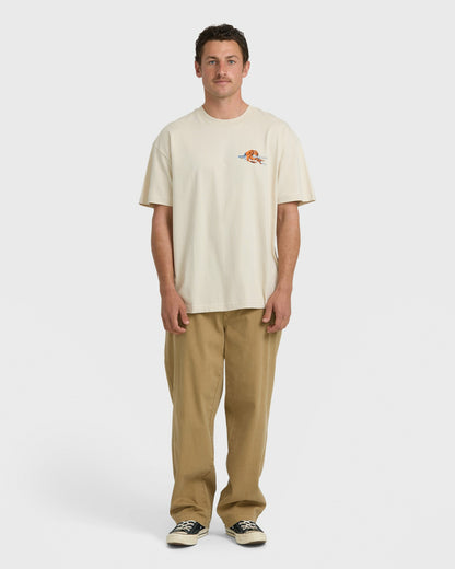 Billabong Men's Enter OG Short Sleeve T-Shirt - Chino