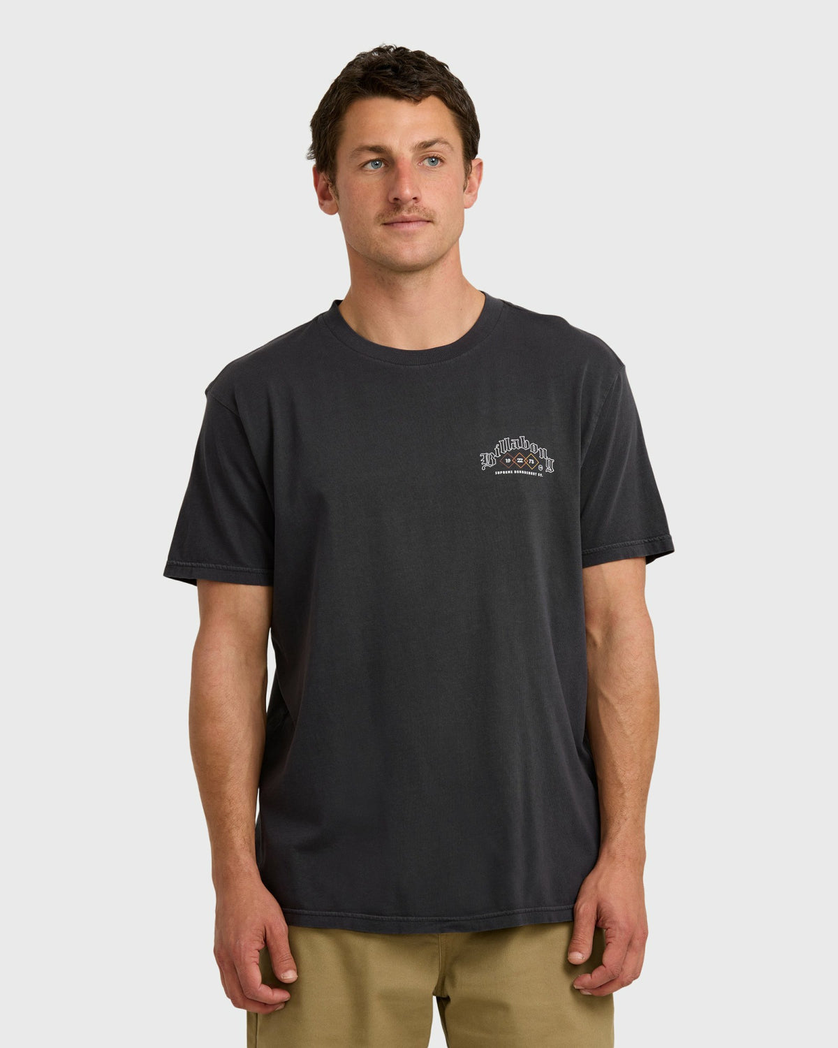 Billabong Men's South Runner Premium Ww Short Sleeve T-Shirt - Washed Black