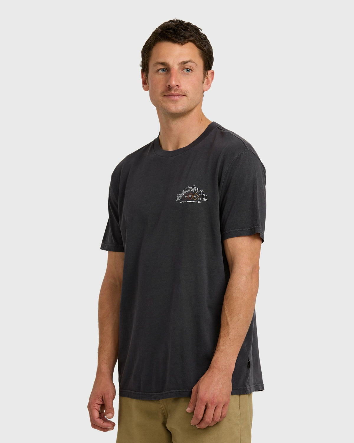 Billabong Men's South Runner Premium Ww Short Sleeve T-Shirt - Washed Black
