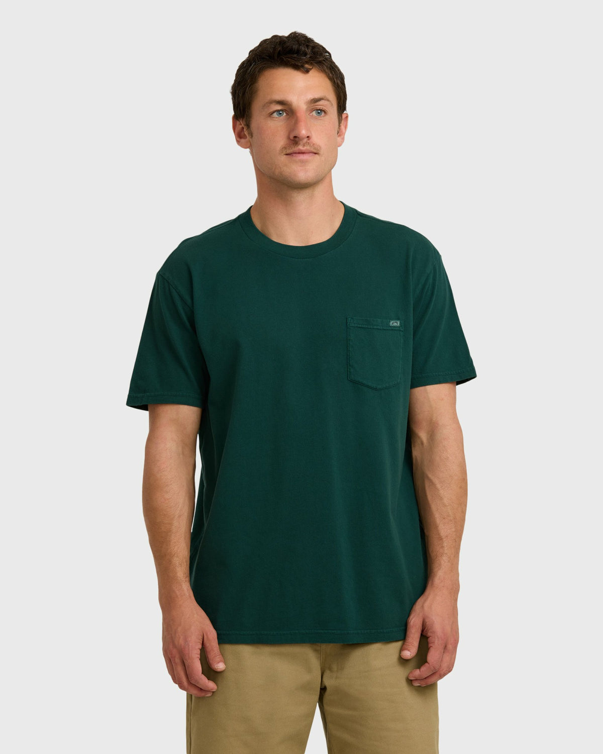 Billabong Men's Essential Premium Wave Wash T-Shirt - Forest