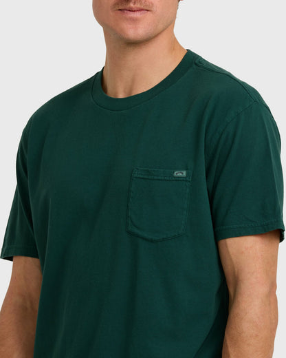 Billabong Men's Essential Premium Wave Wash T-Shirt - Forest