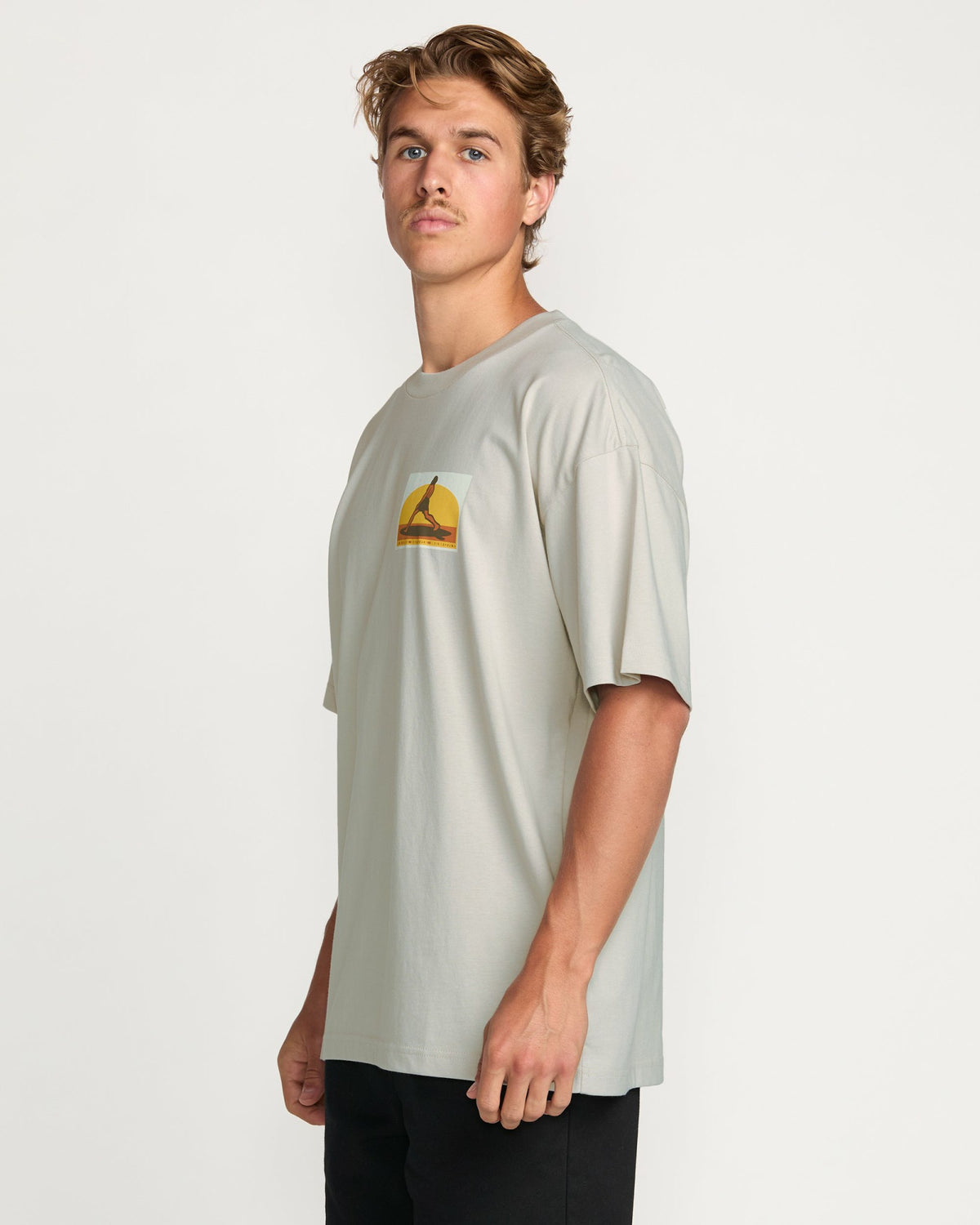 Billabong Men's Billabong x Mami Wata Ritual OG Tee - Stone