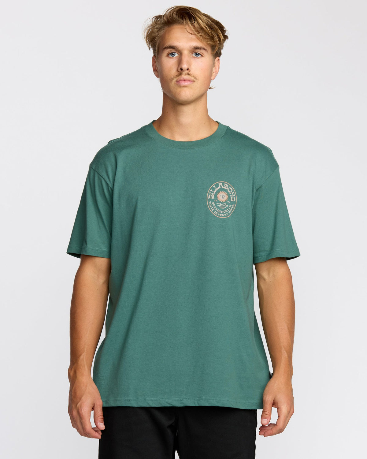 Billabong Men's Sunny Days Premium Short Sleeve T-Shirt - Sage Green