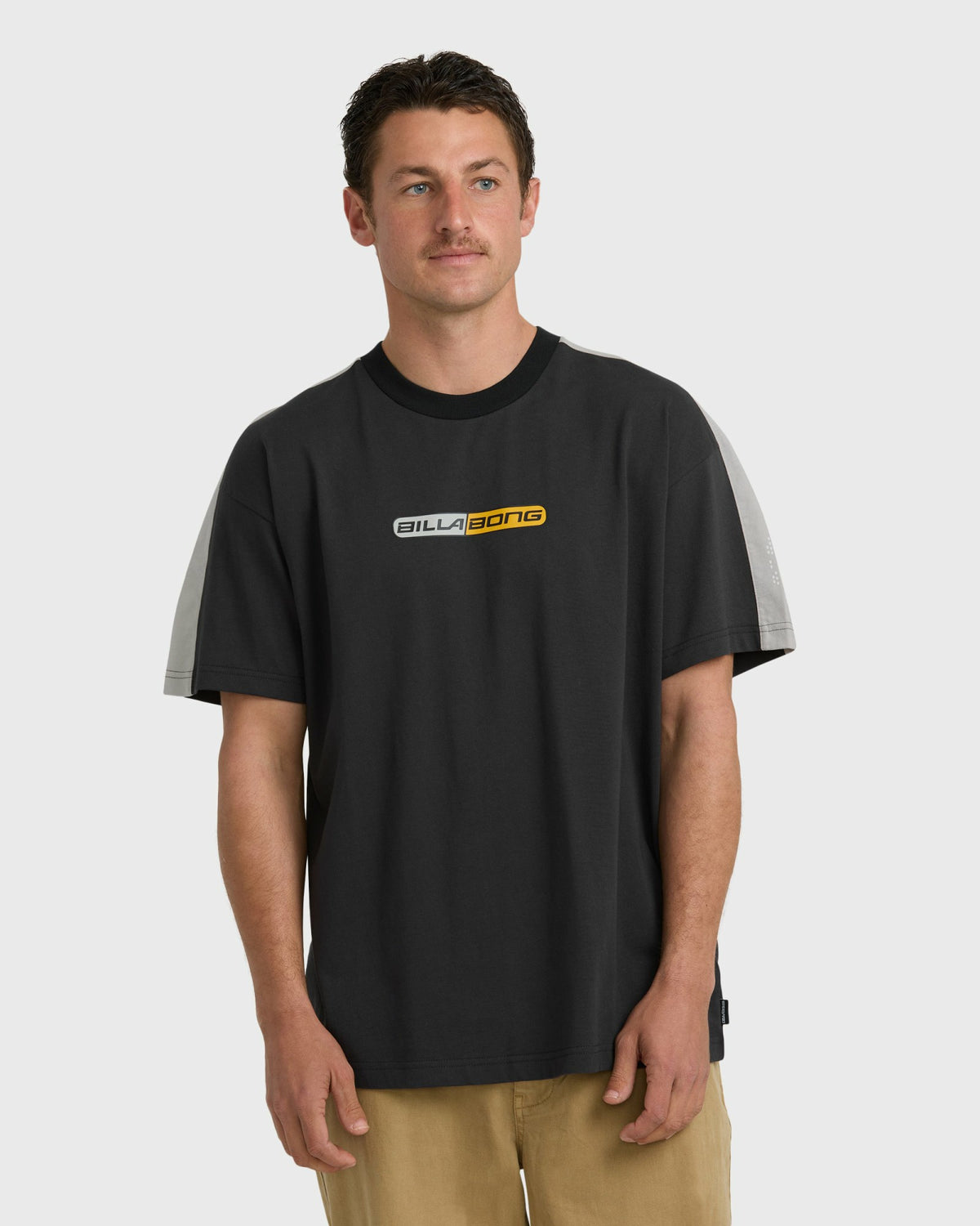 Billabong Men's Spec Iconic Short Sleeve T-Shirt - Off Black