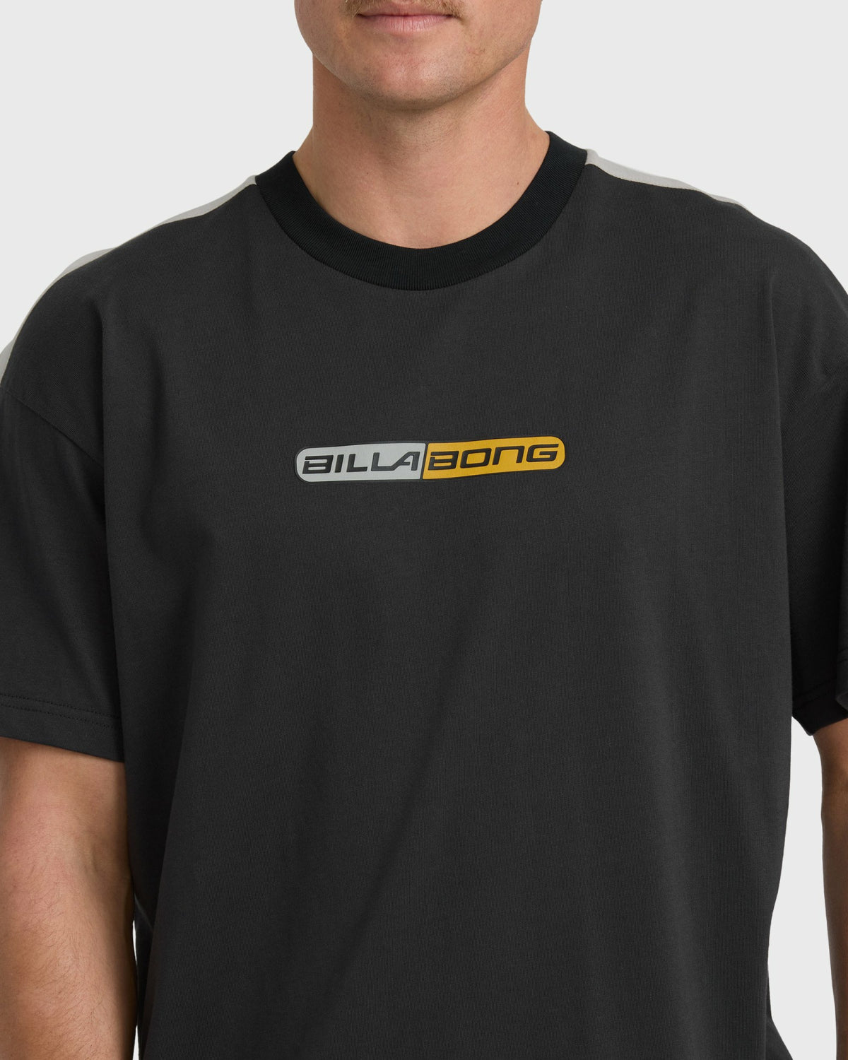 Billabong Men's Spec Iconic Short Sleeve T-Shirt - Off Black