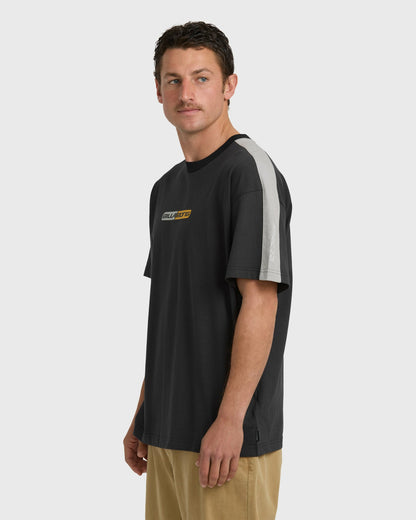 Billabong Men's Spec Iconic Short Sleeve T-Shirt - Off Black