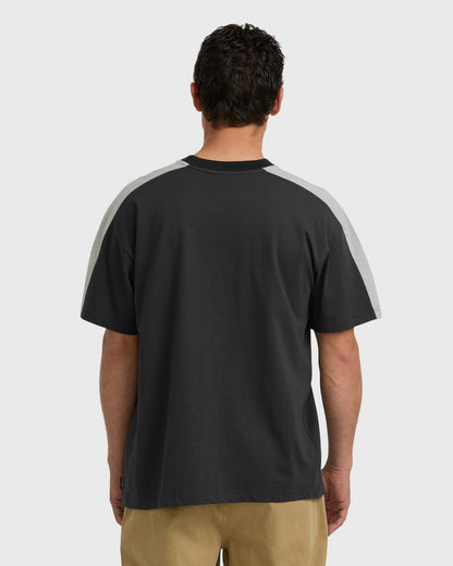 Billabong Men's Spec Iconic Short Sleeve T-Shirt - Off Black