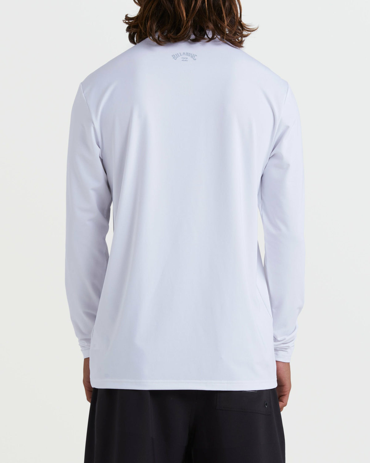 Billabong Men's All Day Wave Loose Fit Long Sleeve Surf Tee - White