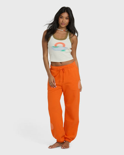 Billabong Women's Schuyler Ringer Tank T-Shirt - Whitecap