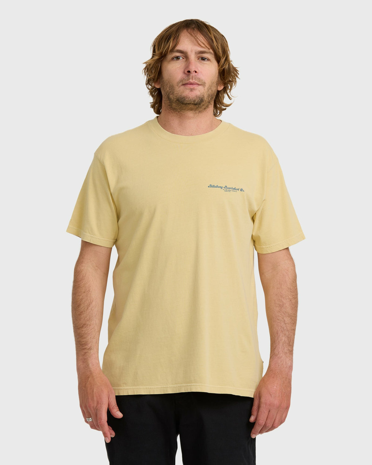 Billabong Men's Suspects Premium Ww Short Sleeve T-Shirt - Golden Yellow