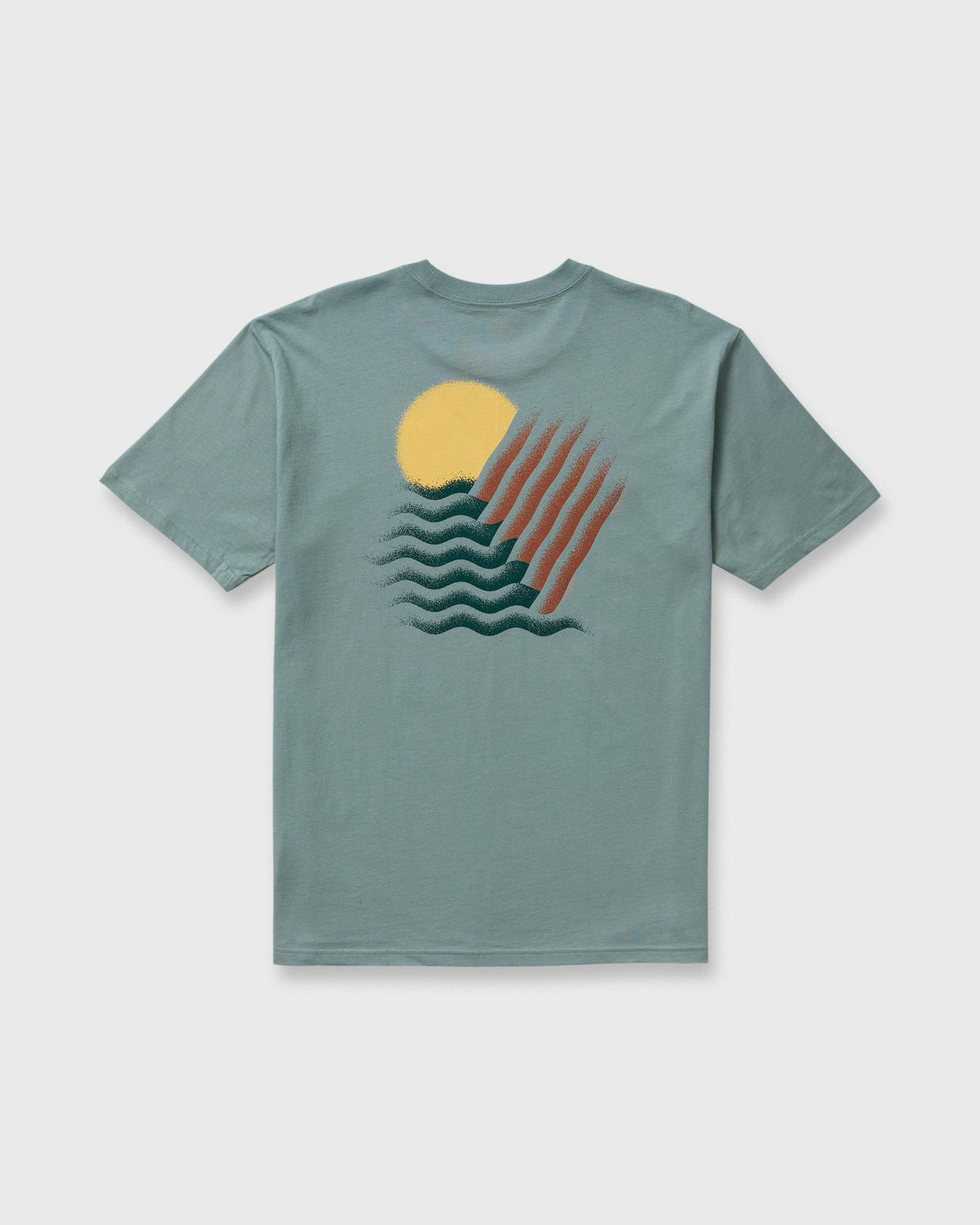 Billabong Men's Canyons Regular Short Sleeve T-Shirt - Sea Blue