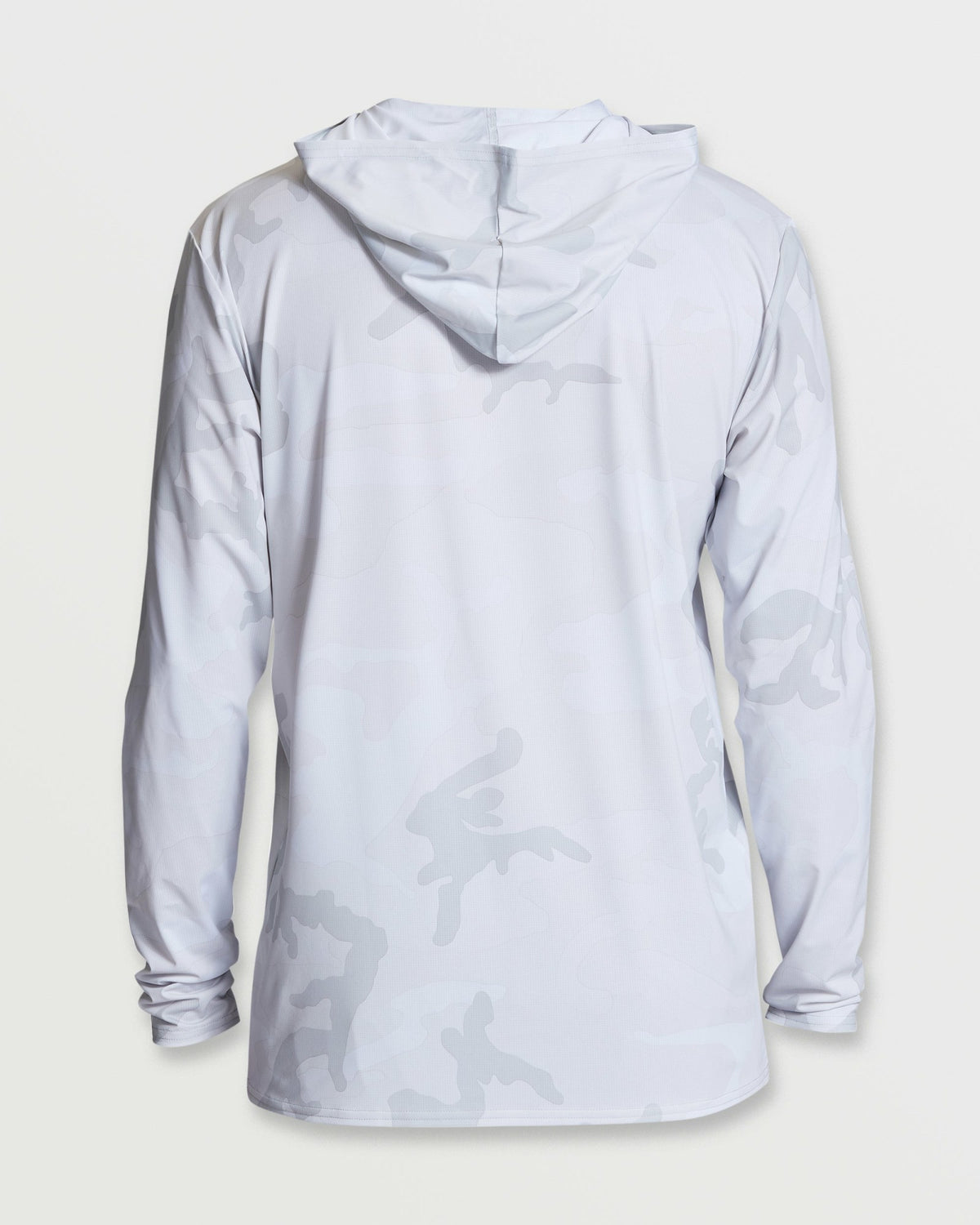 Billabong Men's Arch Mesh Long Sleeve Hooded Surf Tee - White Camo