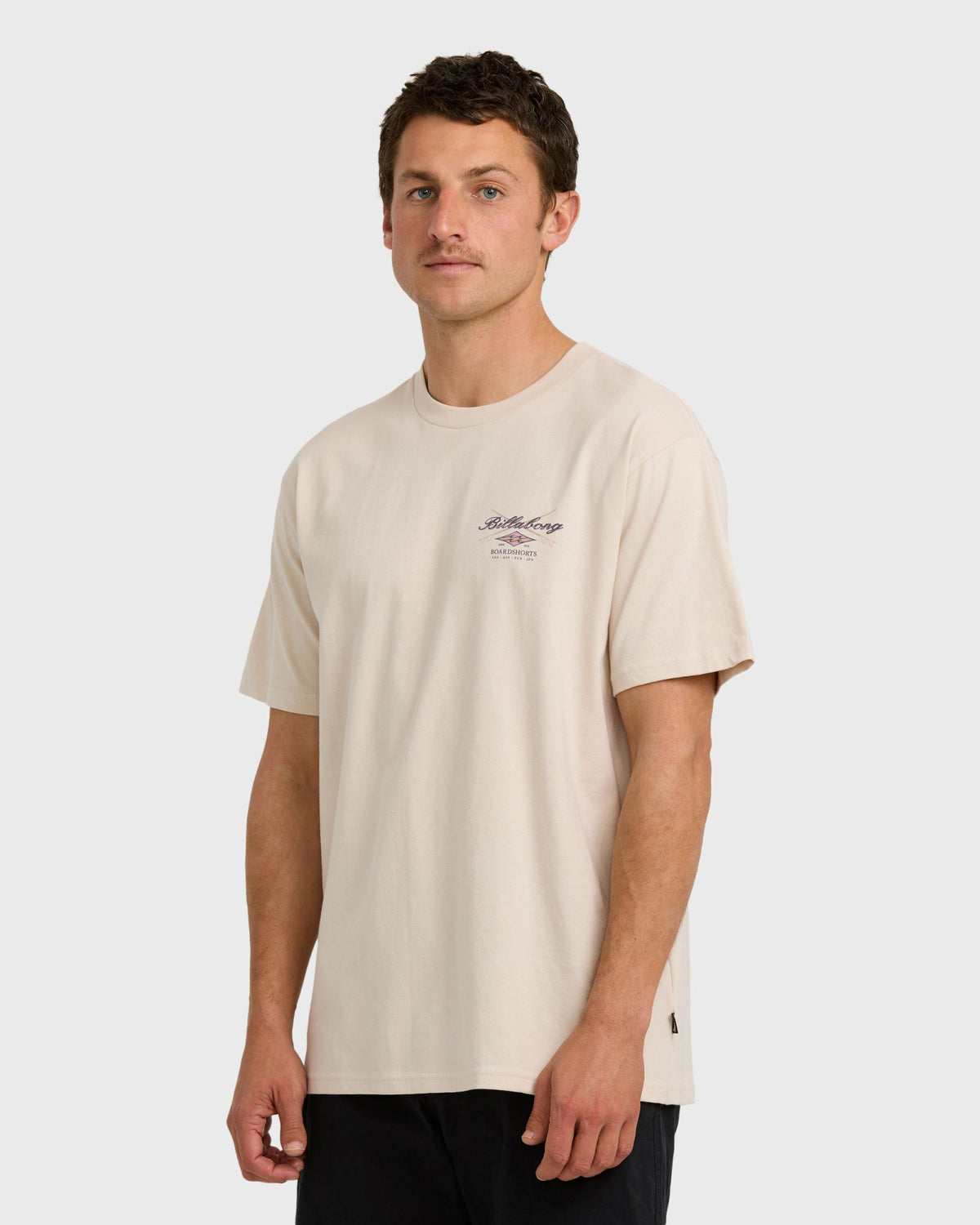 Billabong Men's Crossboards Short Sleeve T-Shirt - Chino