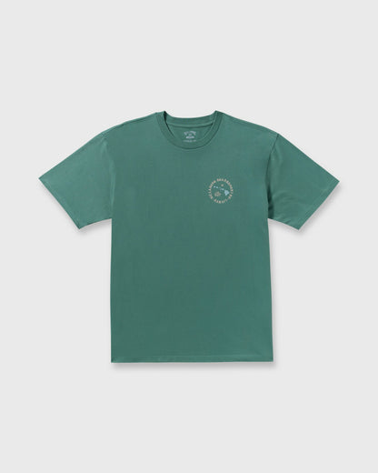 Billabong Men's Aloha Island Hi Regular Short Sleeve T-Shirt - Sage Green