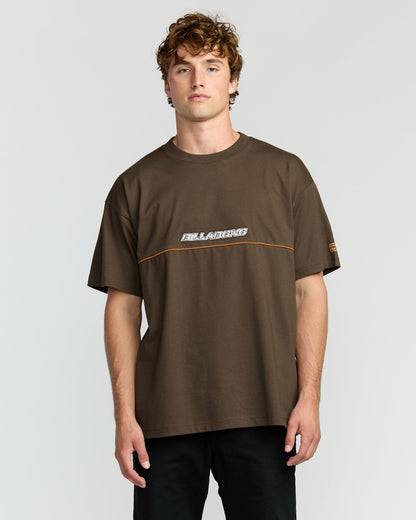 Billabong Men's Spec 73 Legacy Short Sleeve T-Shirt - Dark Brown