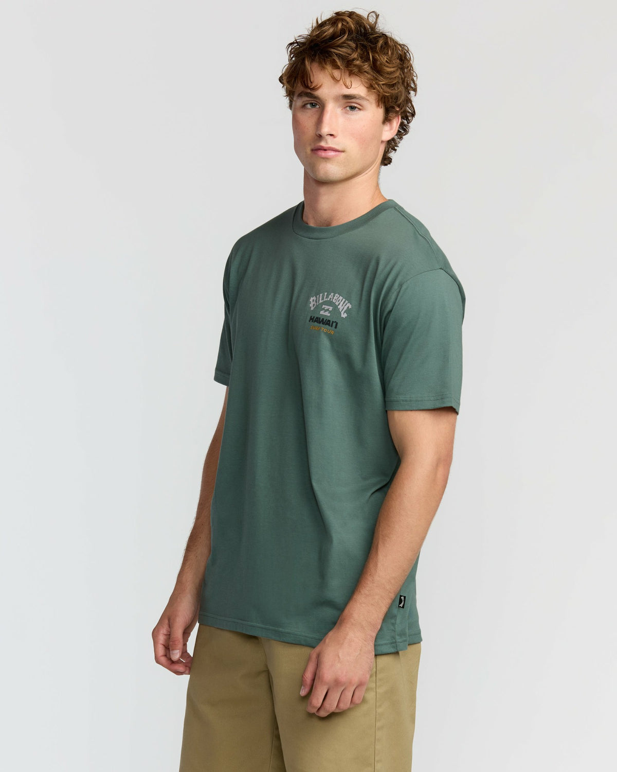 Billabong Men's Surf Tour Hi Premium Short Sleeve T-Shirt - Dark Slate