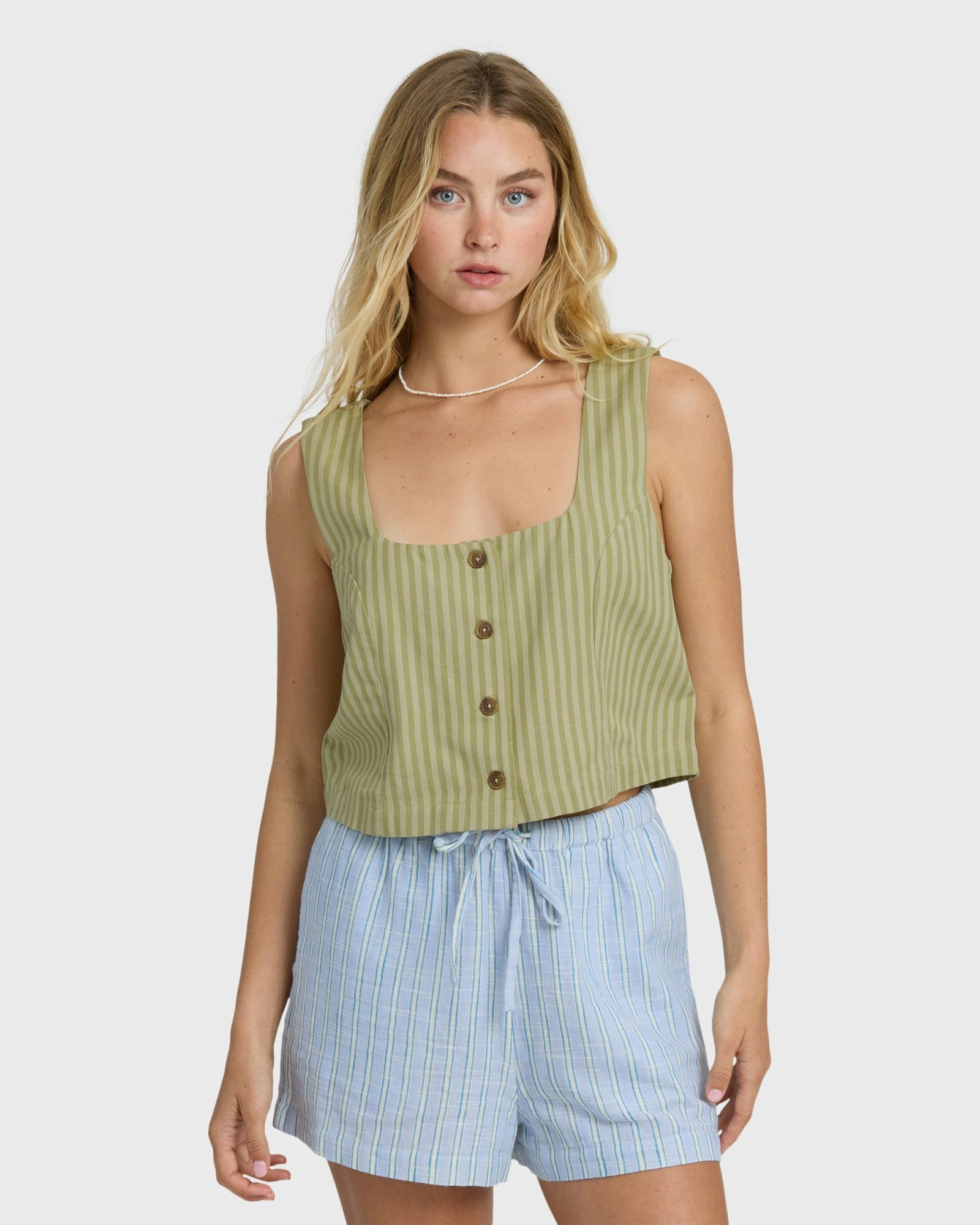 Billabong Women's Another Wave Tank - Cedar