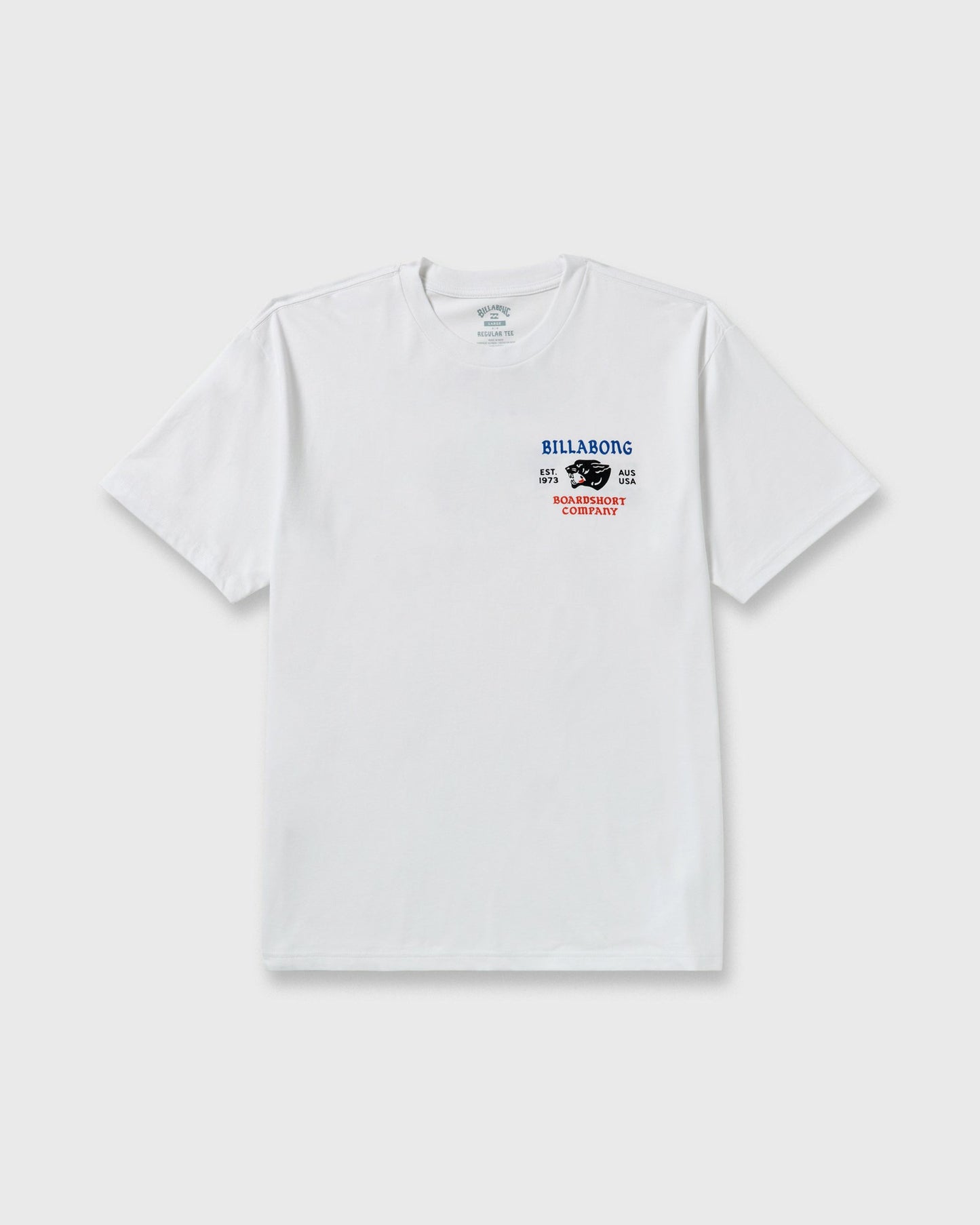Billabong Men's Formidable Regular Short Sleeve T-Shirt - White